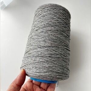 100% Cashmere yarn on coneDK Biagioli Modesto Color Gray 330g (1155m)